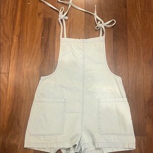 Vanilla Star light denim Women's Shorts Romper size small